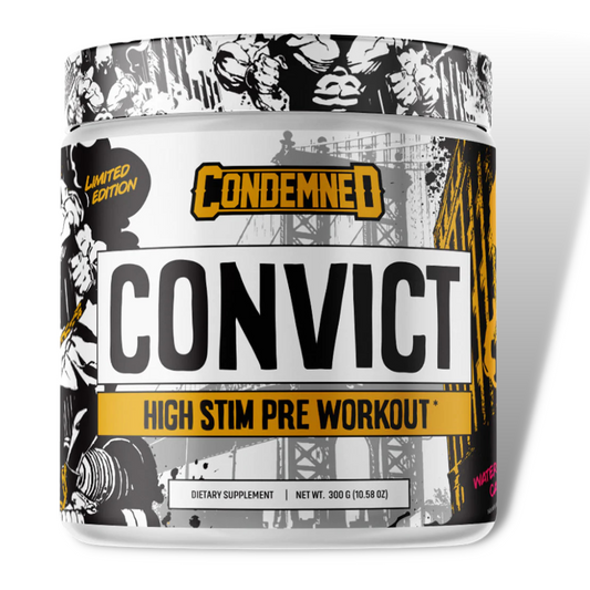 Condemned Labs Convict Pre Work Out 50 Servings Watermelon Flavor - The Muscle Kart.com