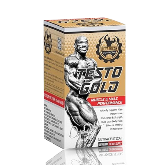 Dexter Jackson Testro Gold | 60 Tablets