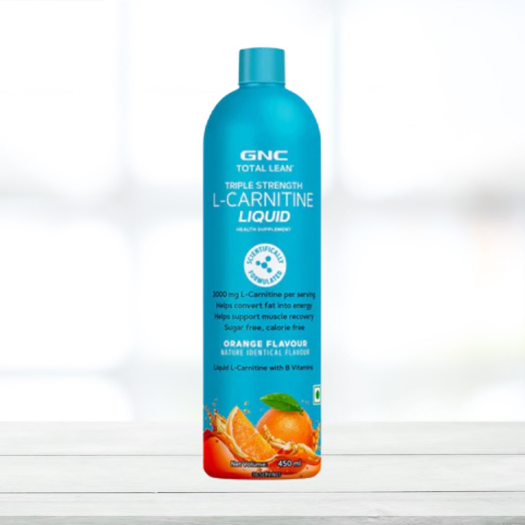 GNC Total Lean Triple Strength L-Carnitine Liquid 3000mg - Orange Flav The Muscle Kart GNC Total Lean Triple Strength L-Carnitine Liquid 3000mg - Orange Flav The Muscle Kart