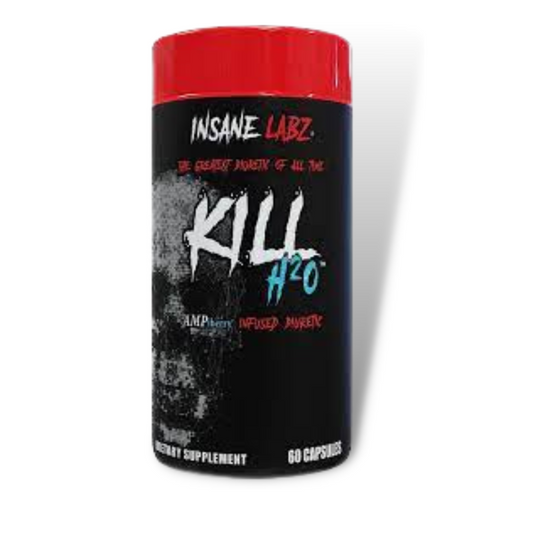Insane Labz Kill H20 Kill Water Retention- 60 Capsules - The Muscle Kart.com