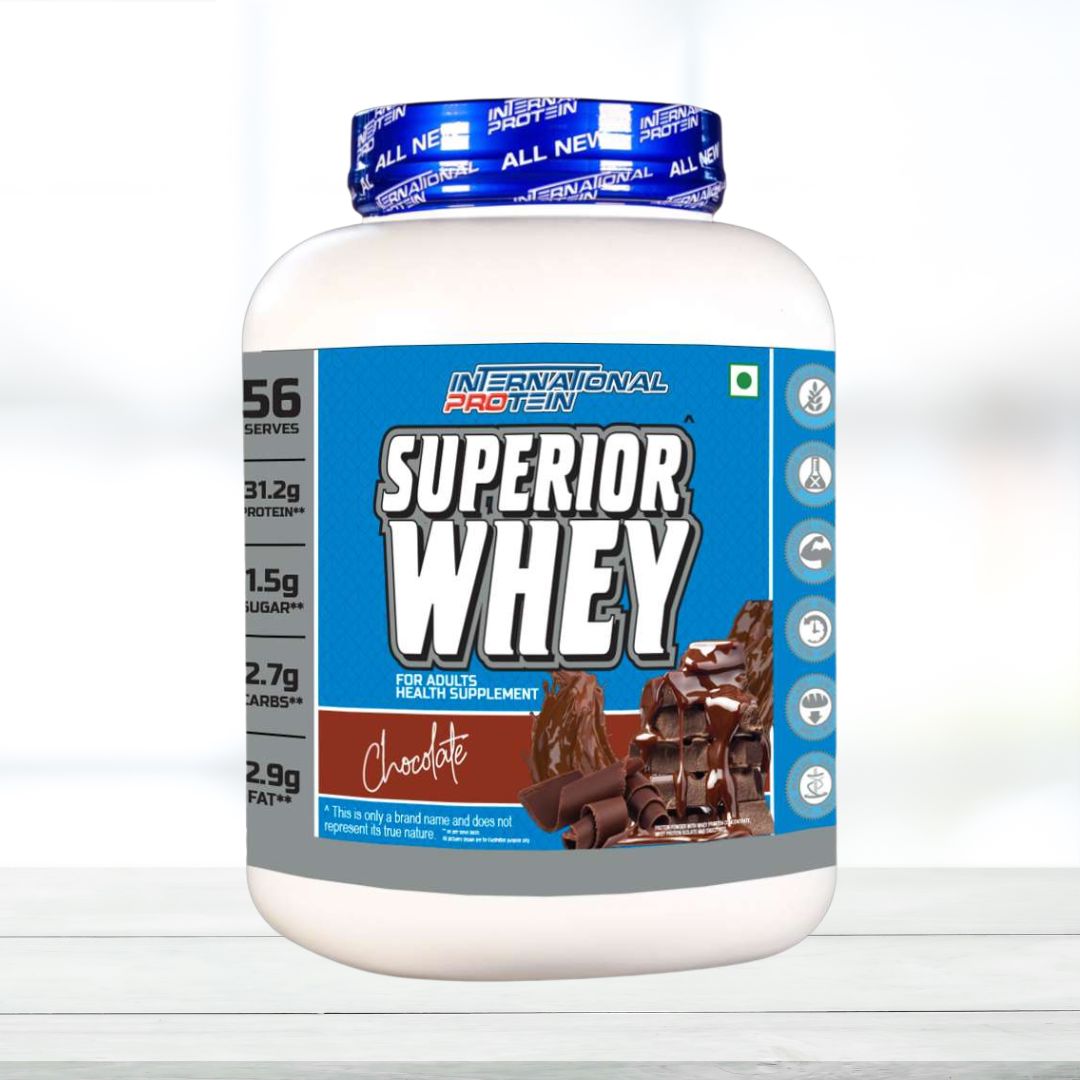 International Protein Superior Whey Chocolate Flavor, 5 lbs