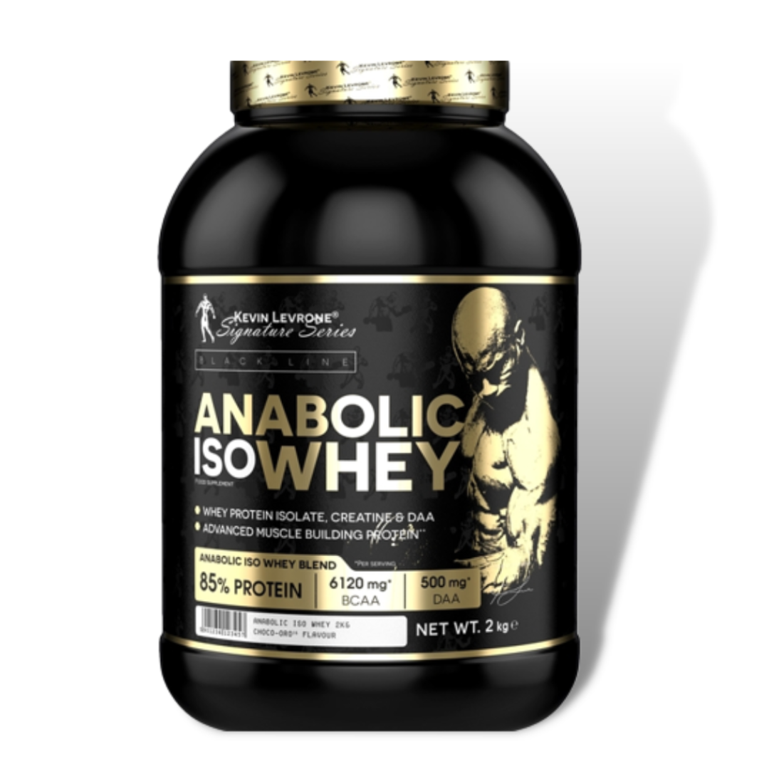 Kevin Levrone ANABOLIC ISO WHEY 5LBS Blackline Chocolate Flavor