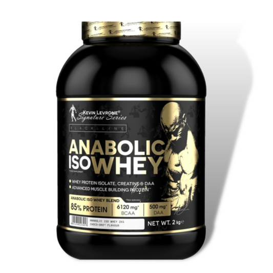 Kevin Levrone ANABOLIC ISO WHEY 5LBS Blackline Chocolate Flavor Imported by Aleo World