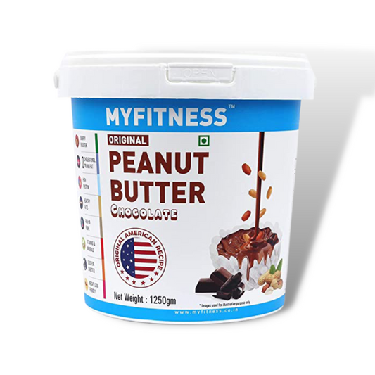 MYFITNESS Chocolate Peanut Butter 1250g - The Muscle Kart.com