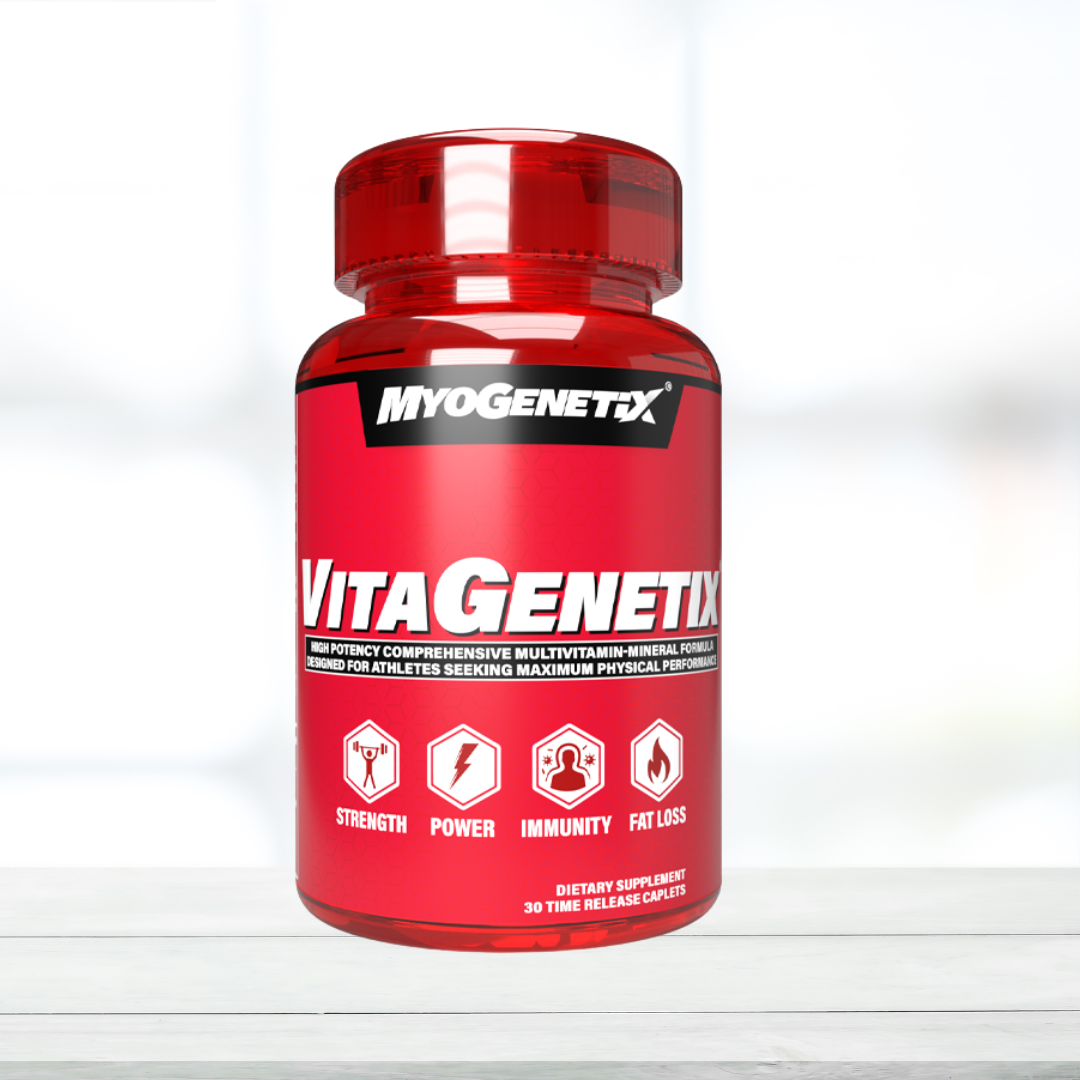 MYOGENETIX VITAGENETIX – 30 Time-Release Caplets, Daily Multivitamin