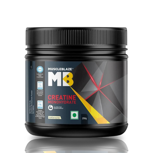 MuscleBlaze Creatine Monohydrate 250 gm Unflavoured