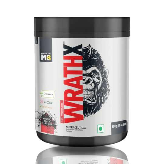 MuscleBlaze Pre Workout WrathX, 340 g