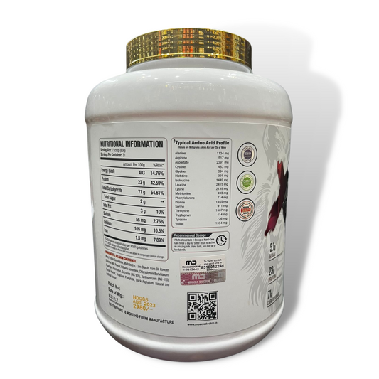 Muscle Doctor NEW Animal HARD CORE Weight Mass Gainer Belgium chocolate, 2.5kg- 31Serving