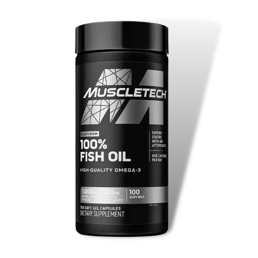 MuscleTech Essential Series Fish Oil 100 Capsules - The Muscle Kart.com