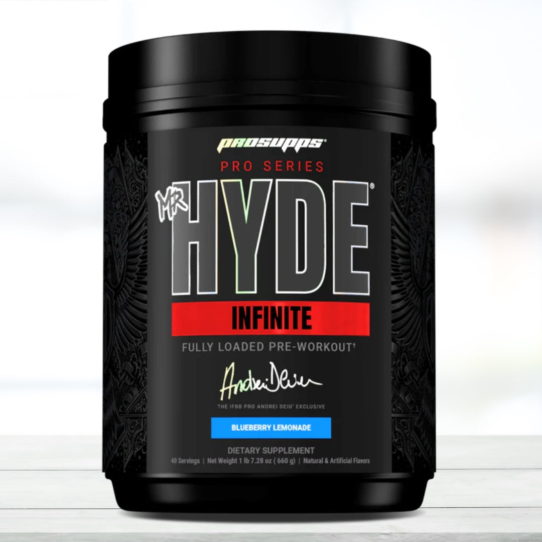 Mr. HYDE Infinite Pre-Workout | Fully Dosed Formula | 50 Servings | High Energy & Focus | Official Imported