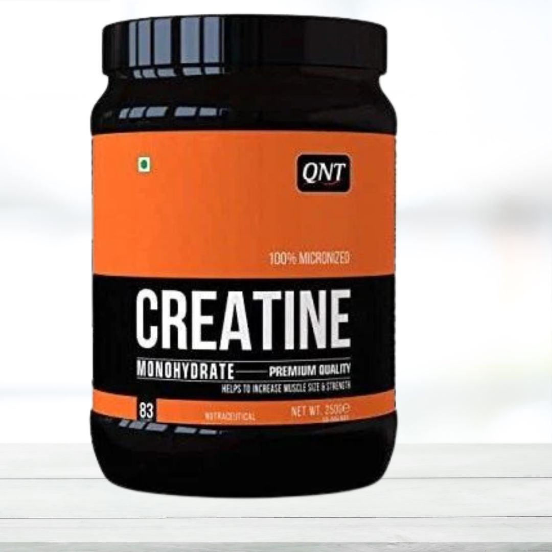 QNT Creatine Monohydrate, 83 Servings 250g - The Muscle Kart.com