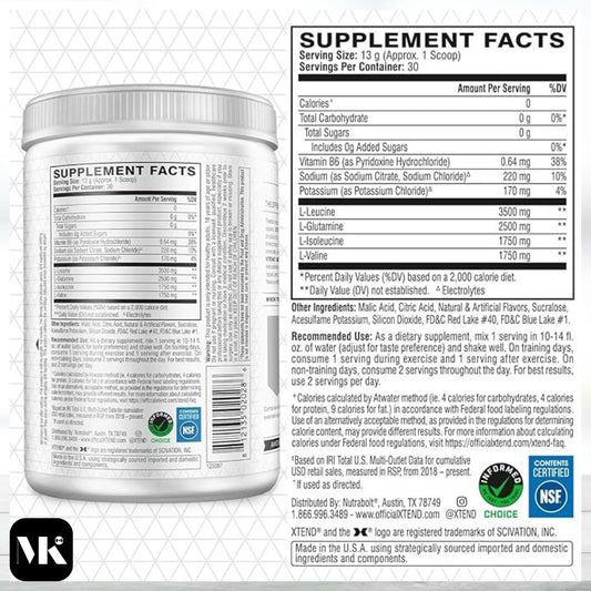 Xtend Bcaa 30 Servings Mango Madness Imported with Official MRP - The Muscle Kart.com