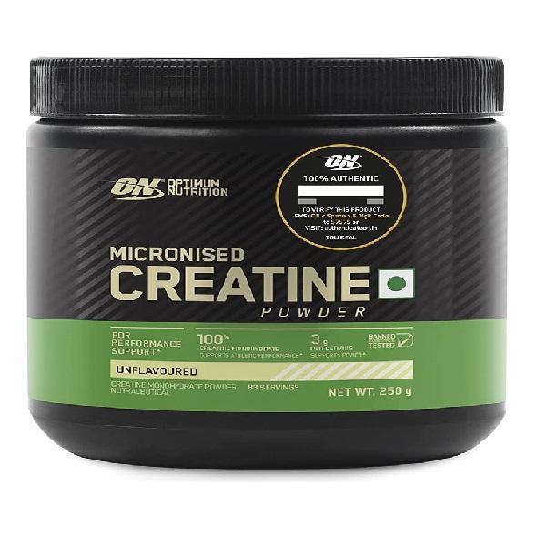 Optimum Nutrition (ON) Micronized Creatine Powder 250g - The Muscle Kart.com