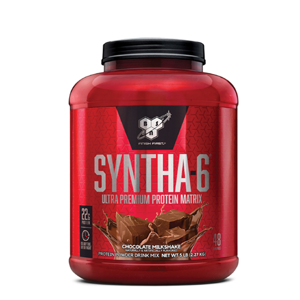 BSN Syntha-6, from Glanbia 5 lbs Milk Chocolate Flavor - The Muscle Kart.com