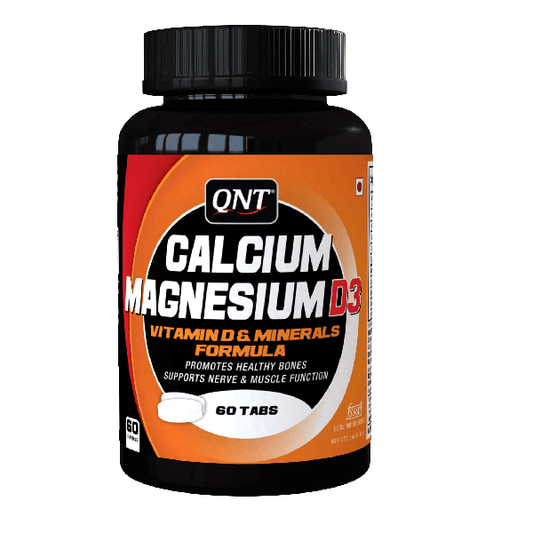 QNT Calcium Magnesium D3 60 tablets - The Muscle Kart.com