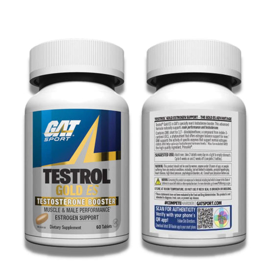 GAT SPORT Testrol Gold ES - 60 Tablets With Scan & Verify From GAT - The Muscle Kart.com