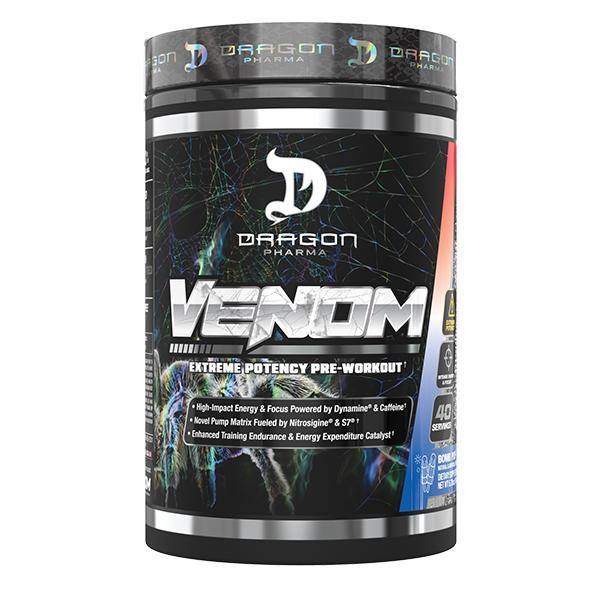 Dragon Pharma Venom 30 Servings (Passion Fruit) - The Muscle Kart.com