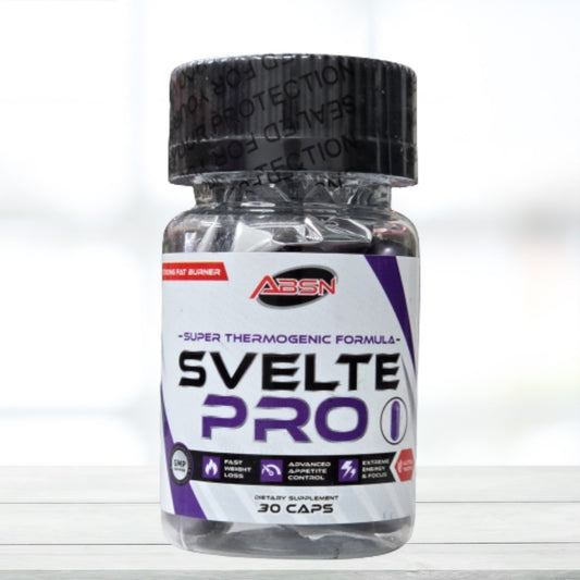 ABSN Svelte Pro 30 Capsules | Weight Management Supplement | Metabolism Support | Appetite Control | 30 Veg Capsules - The Muscle Kart.com