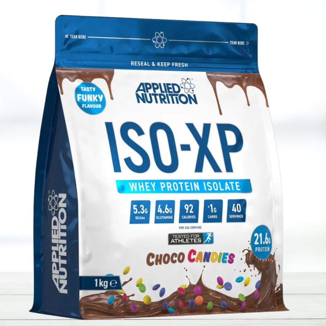 Applied Nutrition ISO-XP Whey Isolate Protein – 2 LBS (907g) – Choco Candy