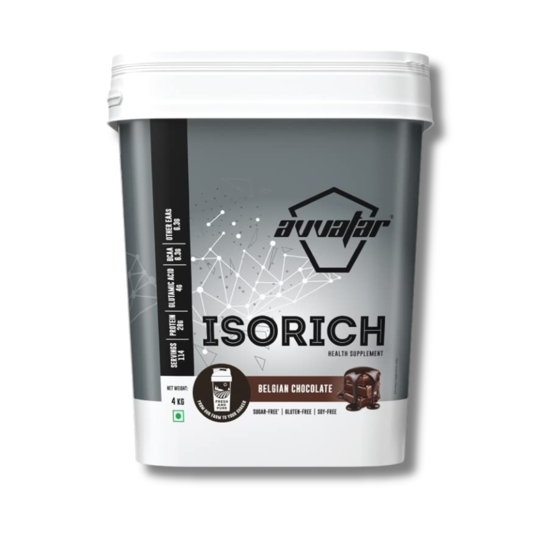 AVVATAR ISORICH | 4 KG | Chocolate Flavour | Made With 100% Fresh Cow's Milk