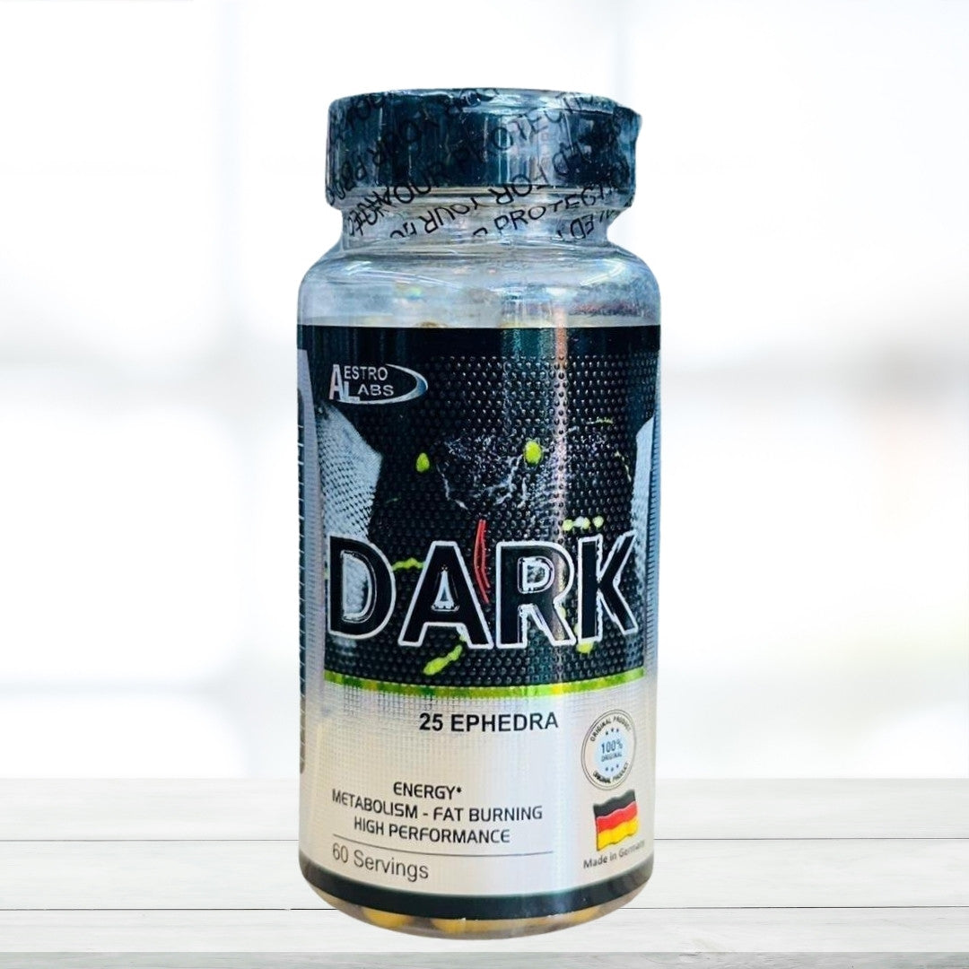 Aestro Labs Dark Fat Burner Capsules – 60 Caps | Thermogenic Weight Management Supplement - The Muscle Kart.com