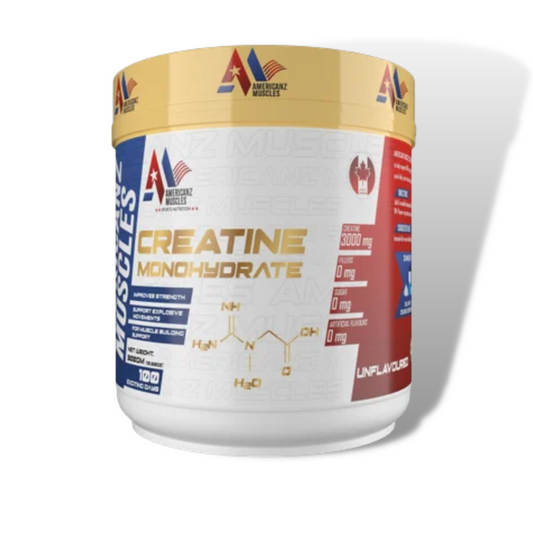 Americanz Muscles Creatine Monohydrate 100 Serving Unflavored