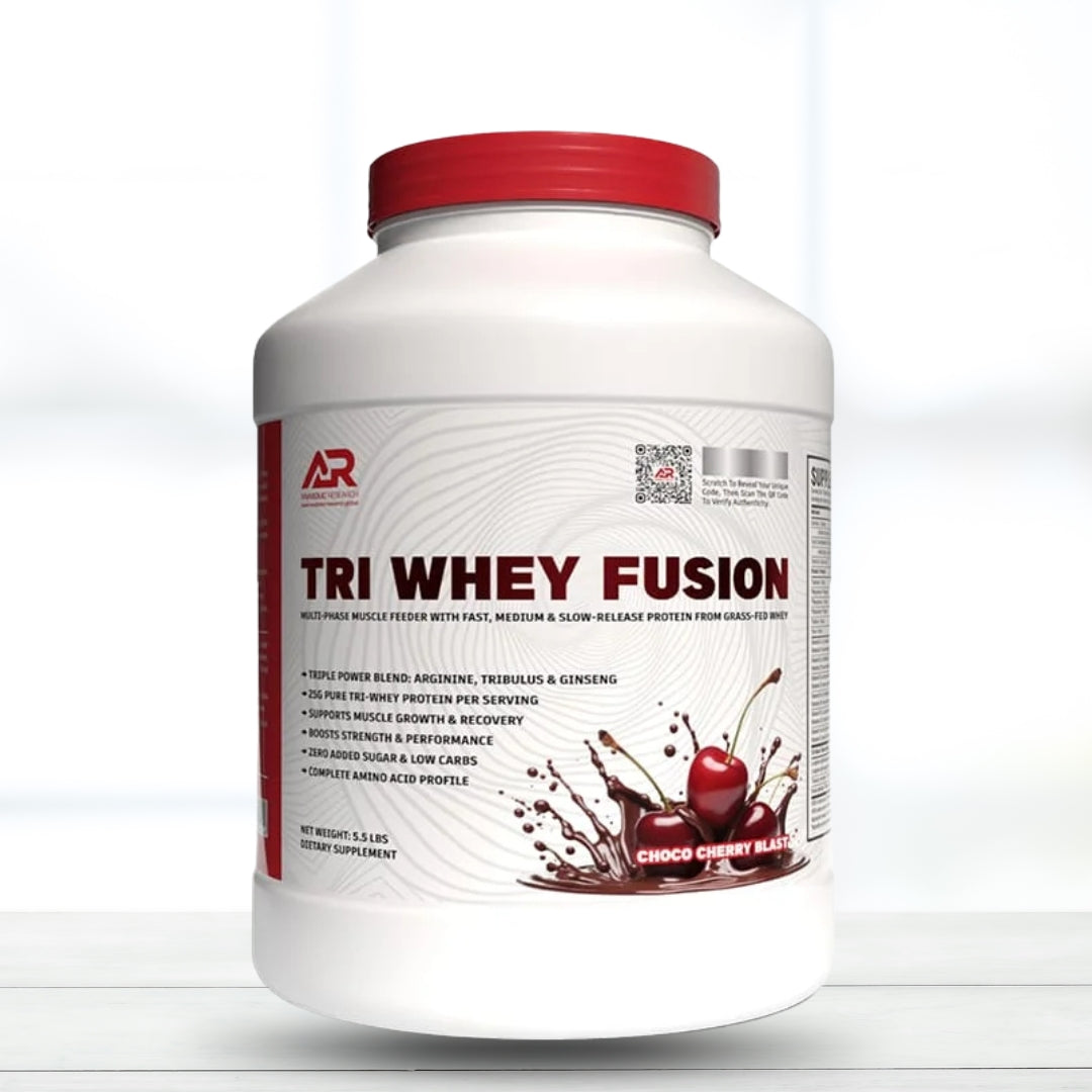 Anabolic Research Tri-Fusion Whey Protein 5.5 Lbs – Chocolate Cherry Blast