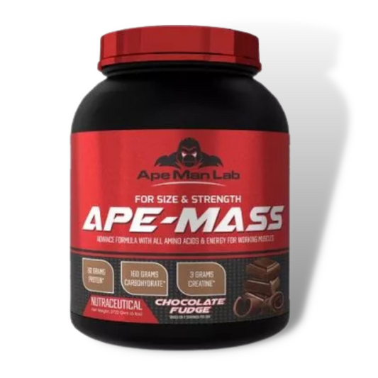 ApeMan Labs Ape-Mass Gainer 2.72 Kg  Chocolate Fludge Flavor