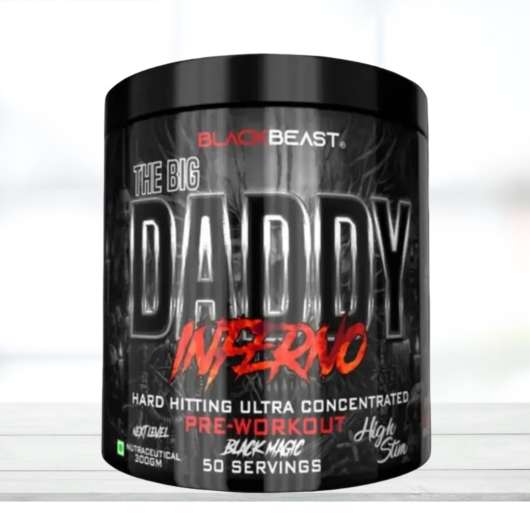 BlackBeast The Big Daddy Inferno Pre-Workout Black Magic Flavor | 50 Servings