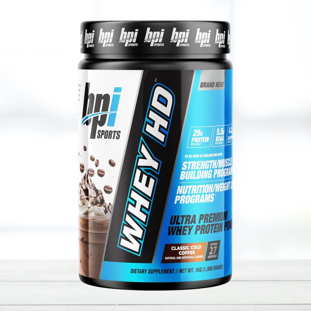 BPI Sports Whey HD Protein Powder 1 kg | Whey Protein Supplement | Chocolate Delight
