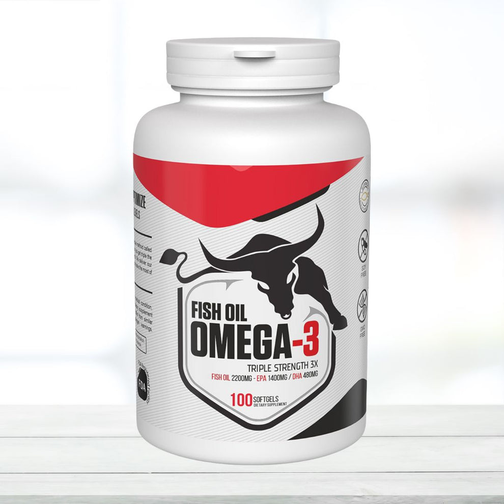 BULLPHARM Omega-3 | 2000 Mg | 100 Softgels – The Muscle Kart