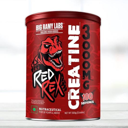 Big Ramy Labs Creatine Monohydrate 3000mg Powder (100g) | Muscle Strength & Performance Support