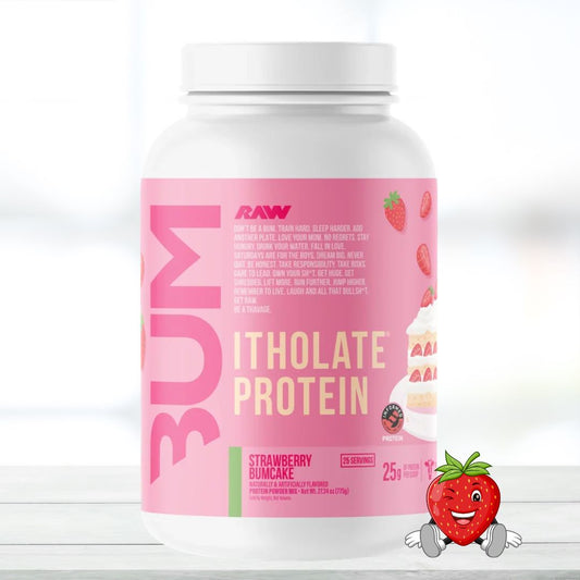 CBUM Itholate Protein 25 Servings, 25g Protein Per Scoop, Strawberry Bum Flavor