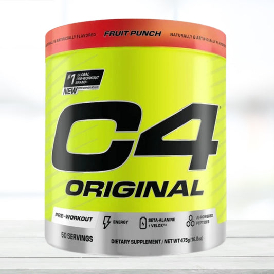 Cellucor C4 Original Pre Workout Powder Fruit Punch - 50 Servings | New Imported | Official MRP