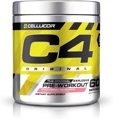 Cellucor C4 Pre Workout Explosive Energy 60 Servings Strawberry Margarita