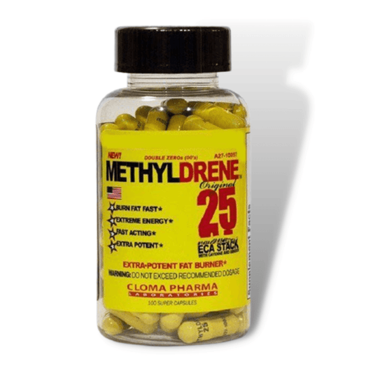 Cloma Pharma Methyldrene 25 with Scan & Verify 100 Super Capsules