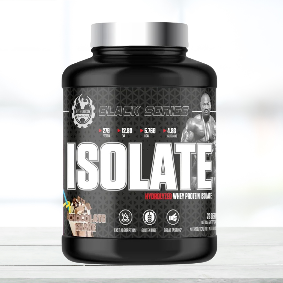 Dexter Jackson Black Series Isolate Protein 5 lbs – Chocolate Shake