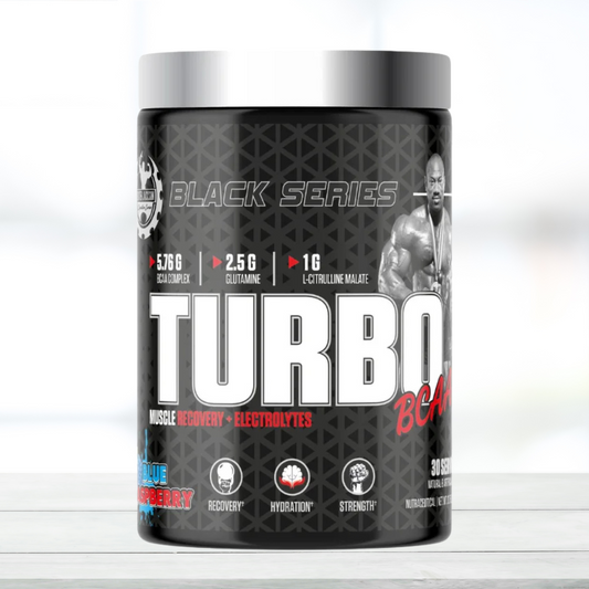 Dexter Jackson Black Series Turbo BCAA – 30 Servings Blue Raspberry Flavor