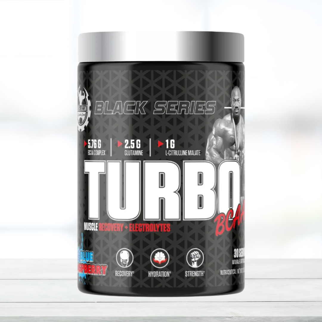 Dexter Jackson Black Series Turbo BCAA – 30 Servings, Blue Raspberry Flavor