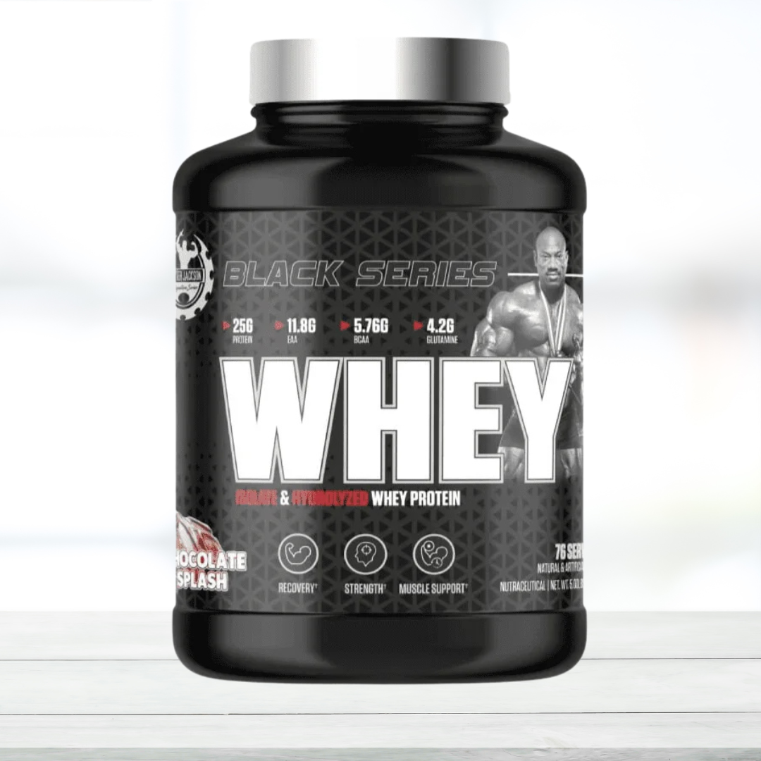 Dexter Jackson Black Series Whey Protein 5 lbs – 76 Servings