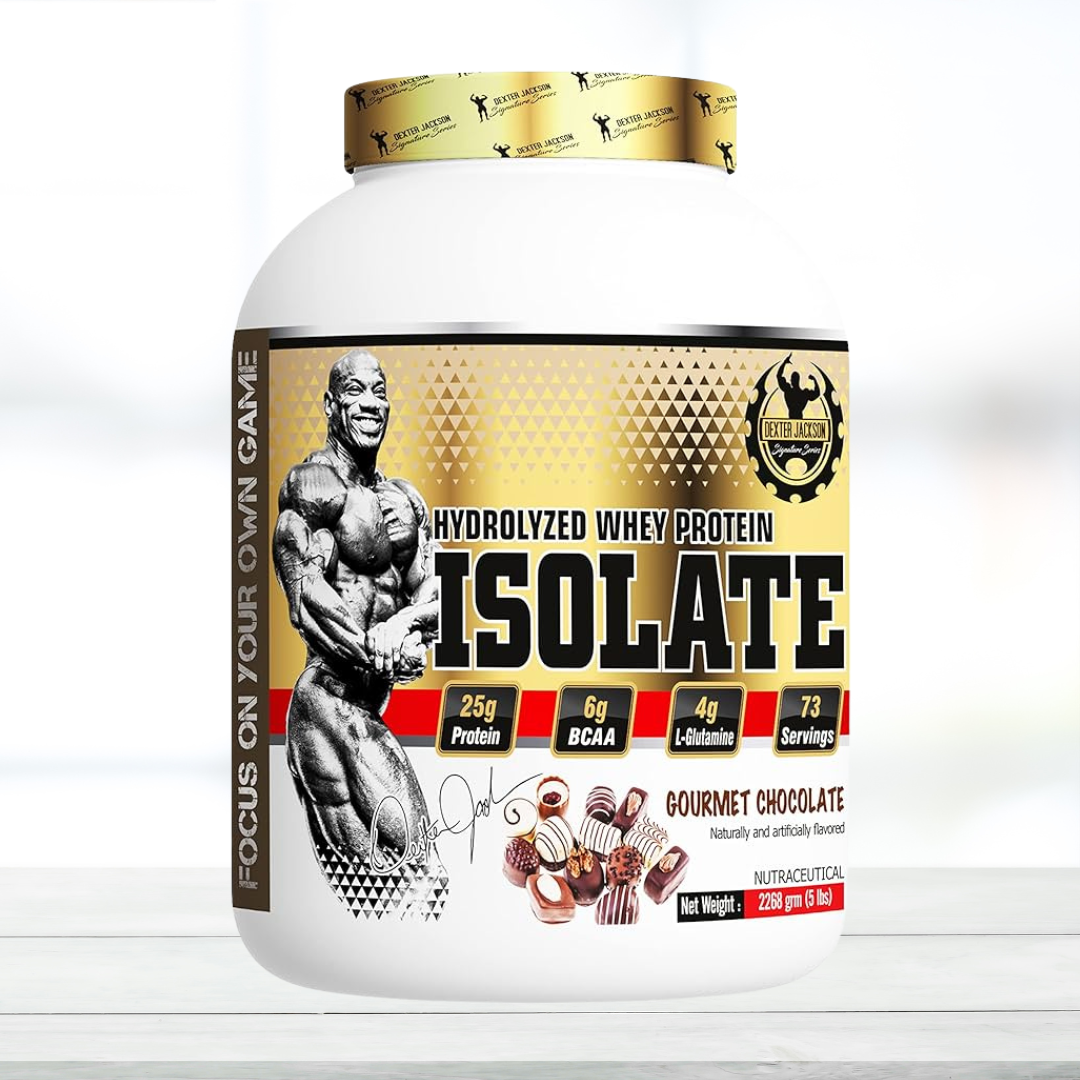 Dexter Jackson Signature Series Whey Isolate Protein 5lbs – Gourmet Chocolate Flavor