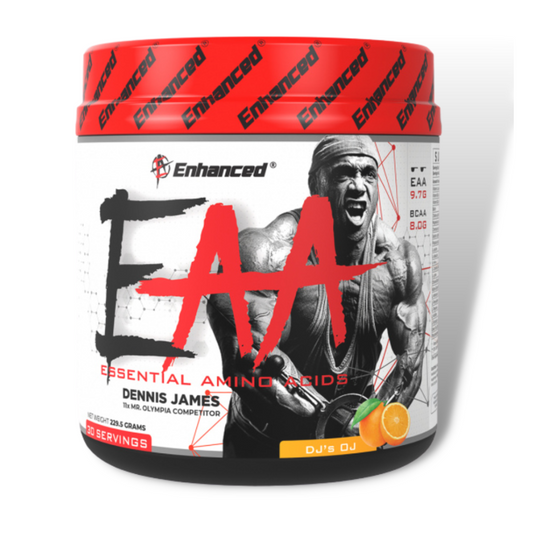 Enhanced Athlete Dennis James EAA+ 30 Servings DJ's OJ Flavor