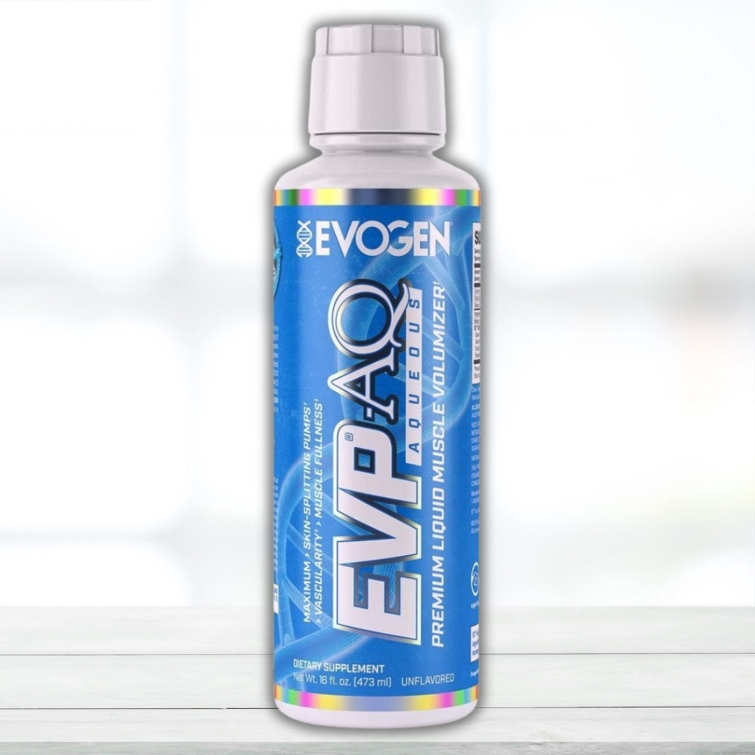 Evogen EVP AQ Muscle Volumizer 473ml | Unflavored | Intra-Workout Pump Formula