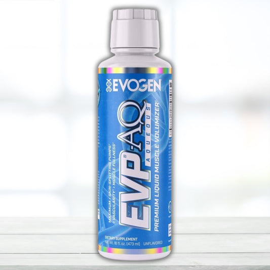 Evogen EVP AQ Muscle Volumizer 473ml | Unflavored | Intra-Workout Pump Formula
