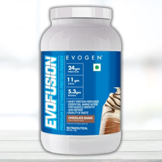 Evogen Evofusion Protein Powder 2kg | Chocolate Shake Flavor
