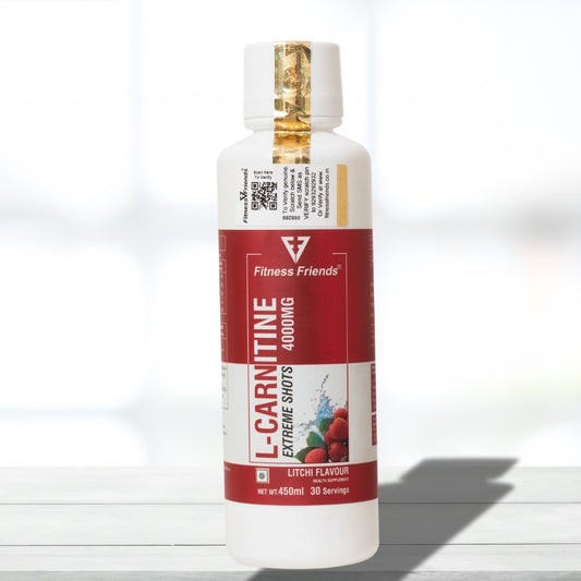 Fitness Friends L-Carnitine 4000mg | Liquid Carnitine Supplement | 30 Servings | Supports Energy & Fat Metabolism