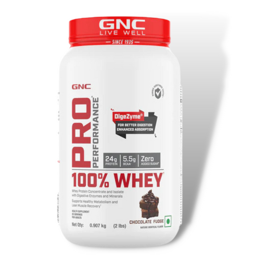 GNC Pro Performance 100% Whey Protein 1kg Chocolate Flavor