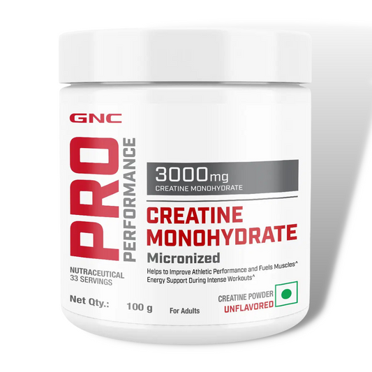 GNC Pro Performance Creatine Monohydrate 100 gm 33 Servings