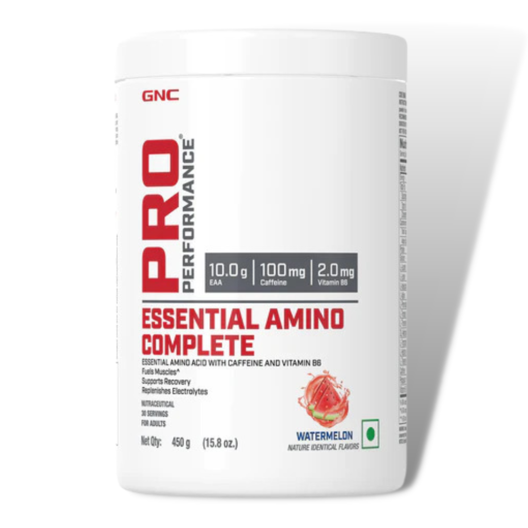 GNC Pro Performance Essential Amino Complete 30 Serving Watermelon Flavor