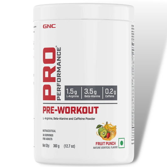 GNC Pro Performance Pre Workout - 500gm (Fruit Punch)